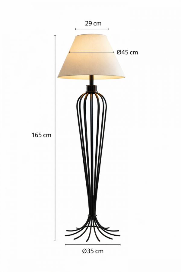 ATELIER N°7 – Heykelsi Tasarım Lambader | Özel Metal Gövde, Salon ve Lobi Aydınlatması ATELIER N°7 – Heykelsi Tasarım Lambader | Özel Metal Gövde, Salon ve Lobi Aydınlatması