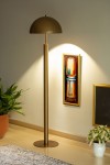 Noa Eskitme Gold Mushroom Lambader Modern Dekoratif Metal Oturma Odası Çalışma Odası Zemin Lambası Noa Eskitme Gold Mushroom Lambader Modern Dekoratif Metal Oturma Odası Çalışma Odası Zemin Lambası
