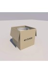Nuuk Noa Krom Kaplama Detaylı Modern Cam Abajur - Krom Şeritli Beyaz Nuuk Noa Krom Kaplama Detaylı Modern Cam Abajur - Krom Şeritli Beyaz