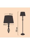 – Krom Kafes Burgulu Lambader Modern Başlık Rengi Mataro Vizon’dur – Krom Kafes Burgulu Lambader Modern Başlık Rengi Mataro Vizon’dur