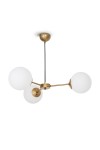 Rima 3lü Eskitme Mat Gold Beyaz Camlı Modern Genç Odası Yemek Masası Üstü Salon Avize Rima 3lü Eskitme Mat Gold Beyaz Camlı Modern Genç Odası Yemek Masası Üstü Salon Avize