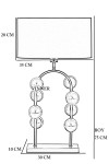 Cabil Gold Kaplama Özel Tasarım Paslanmaz Metal Abajur - Lale Desenli Cabil Gold Kaplama Özel Tasarım Paslanmaz Metal Abajur - Lale Desenli