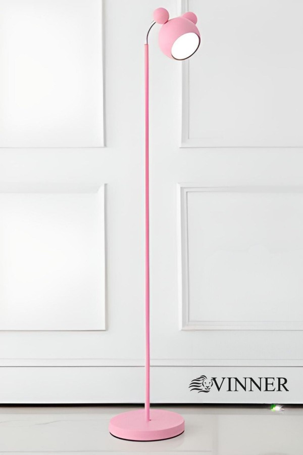 Pollys Pembe Genç Odası Metal Tek Ayaklı Lambader Pollys Pembe Genç Odası Metal Tek Ayaklı Lambader