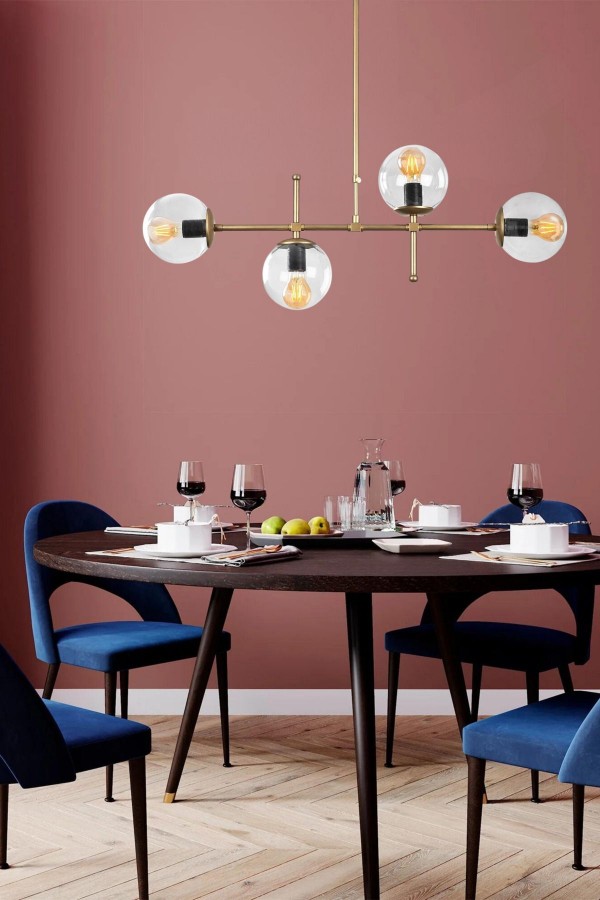 Lemina 4'lü Eskitme Mat Gold Modern Yemek Masası Üstü Yatak odası Salon Avize Lemina 4'lü Eskitme Mat Gold Modern Yemek Masası Üstü Yatak odası Salon Avize