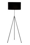 Noa Siyah Kaplama Tripod Boyu Ayarlanabilir Metal Lambader - Gold Şeritli Siyah Noa Siyah Kaplama Tripod Boyu Ayarlanabilir Metal Lambader - Gold Şeritli Siyah