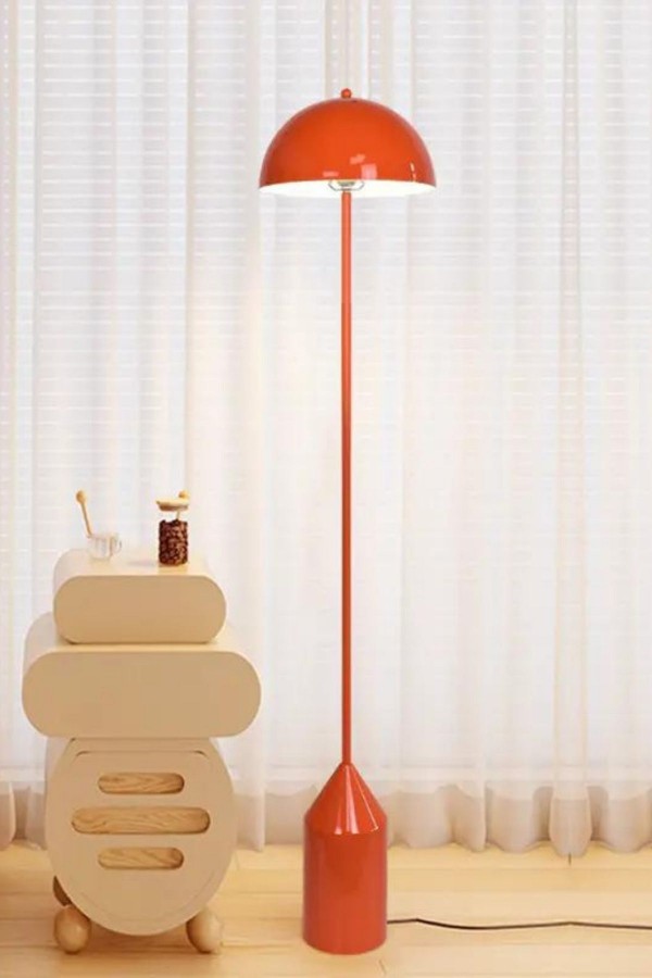 Mushroom Pencil Lambader Modern Dekoratif Metal Oturma Odası Çalışma Odası Zemin Lambası Mushroom Pencil Lambader Modern Dekoratif Metal Oturma Odası Çalışma Odası Zemin Lambası