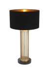 ABJ-FR01 Condo Eskitme Mat Gold Kaplama Metal Abajur - Siyah ABJ-FR01 Condo Eskitme Mat Gold Kaplama Metal Abajur - Siyah