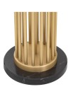 LMD-FR07 Condo Eskitme Mat Gold Kaplama Metal Lambader - Siyah LMD-FR07 Condo Eskitme Mat Gold Kaplama Metal Lambader - Siyah