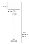 Bercy Siyah Kaplama Kristal Küre Burgulu Metal Tek Ayaklı Lambader - Gold Şeritli A Kahve Bercy Siyah Kaplama Kristal Küre Burgulu Metal Tek Ayaklı Lambader - Gold Şeritli A Kahve