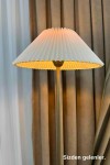 LMD-FR03 Conic Eskime Mat Gold Metal Lambader - Krem Kırma LMD-FR03 Conic Eskime Mat Gold Metal Lambader - Krem Kırma