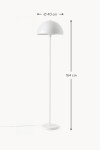 Mushroom Statik Beyaz Lambader Modern Dekoratif Oturma Odası Çalışma Odası Zemin Lambası Mushroom Statik Beyaz Lambader Modern Dekoratif Oturma Odası Çalışma Odası Zemin Lambası