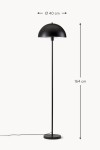 Mushroom Statik Siyah Lambader Modern Dekoratif Oturma Odası Çalışma Odası Zemin Lambası Mushroom Statik Siyah Lambader Modern Dekoratif Oturma Odası Çalışma Odası Zemin Lambası