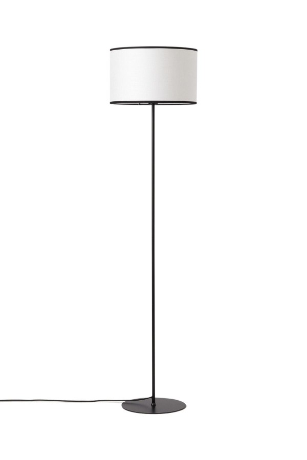 BlackHawk Conic Siyah Tek Ayaklı Metal Lambader