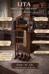 LITA Masif Ceviz Valet Stand | Uşak Standı & Premium Kıyafet Düzenleyici LITA Masif Ceviz Valet Stand | Uşak Standı & Premium Kıyafet Düzenleyici